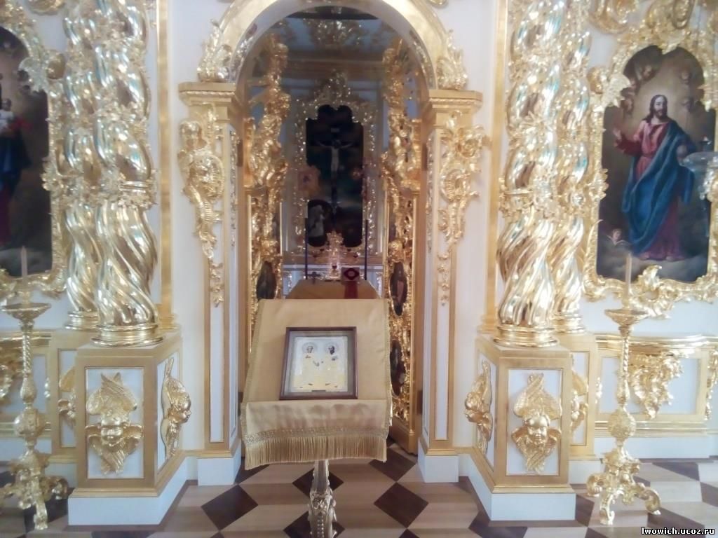 Петергоф церковь Большого дворца 8 апреля 2018 года Воскресение Христово